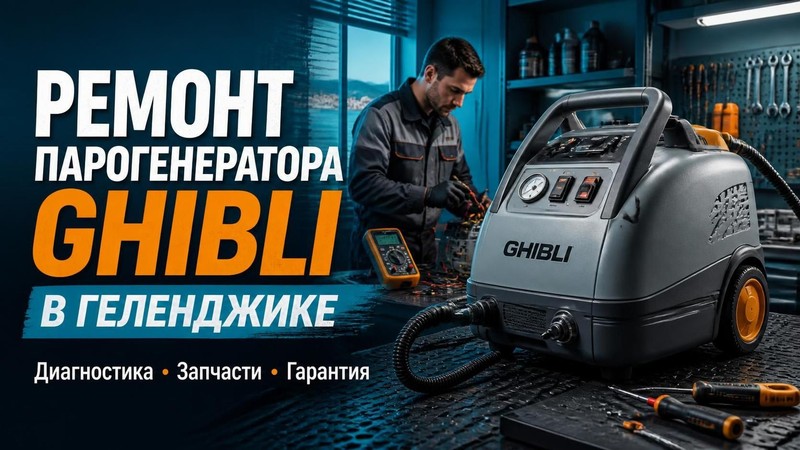 Ремонт парогенератора Ghibli