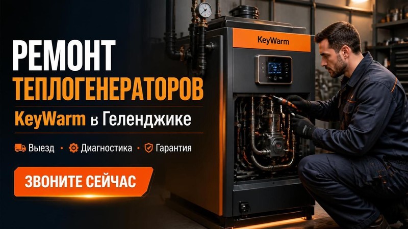 Ремонт теплогенератора KeyWarm