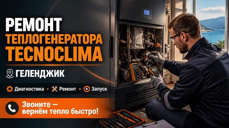 Ремонт теплогенератора Tecnoclima
