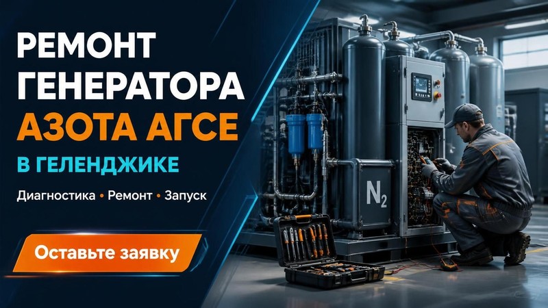 Ремонт генератора азота АГСЕ