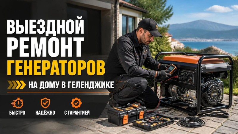 Выездной ремонт генераторов на дому