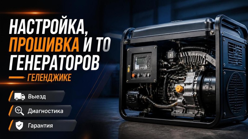 Настройка, прошивка и ТО генераторов