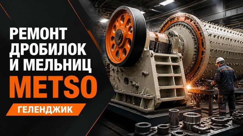 Ремонт дробилок и мельниц Metso — Игорь, фото