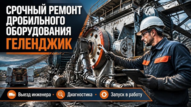 Срочный ремонт дробильного оборудования