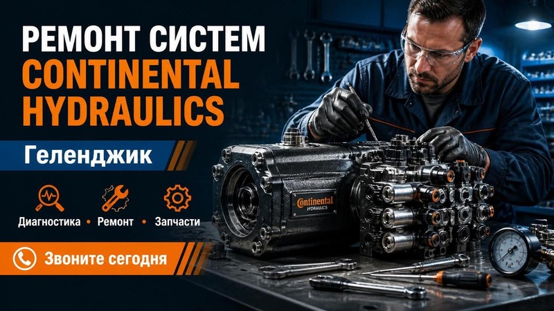 Ремонт систем Continental Hydraulics