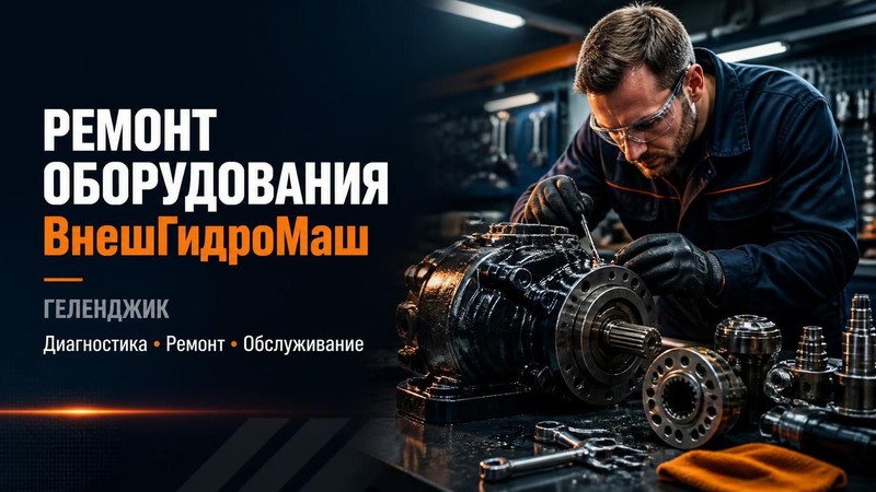 Ремонт оборудования ВнешГидроМаш