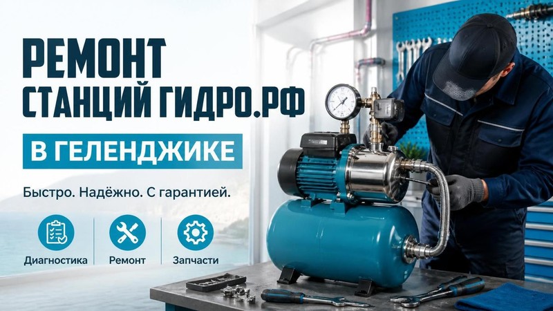 Ремонт станций ГИДРО.РФ