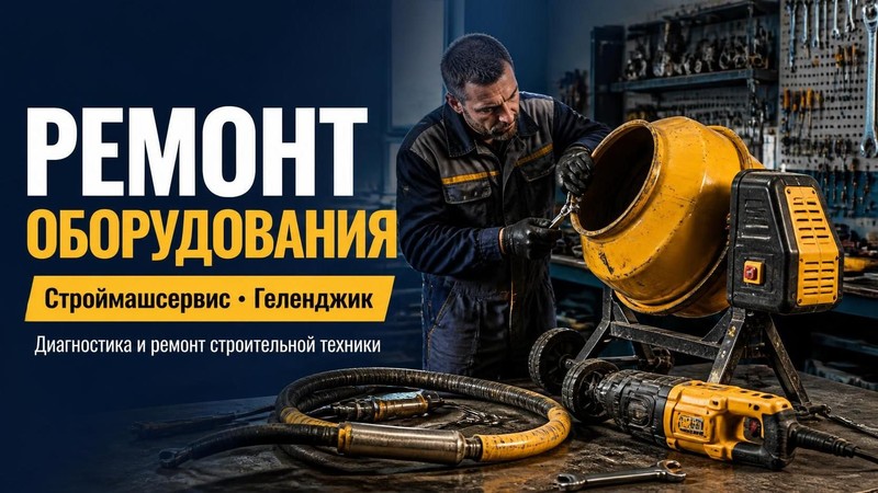 Ремонт оборудования Строймашсервис