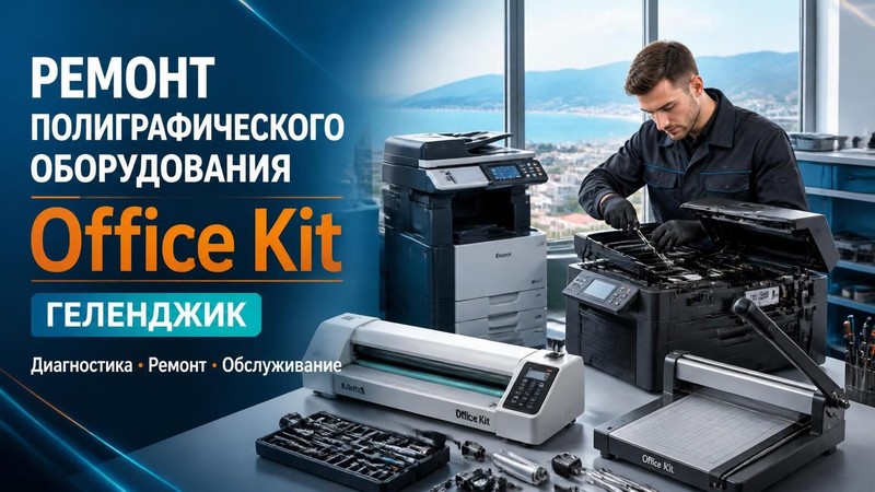 Ремонт полиграфического оборудования Office Kit — Сергей, фото