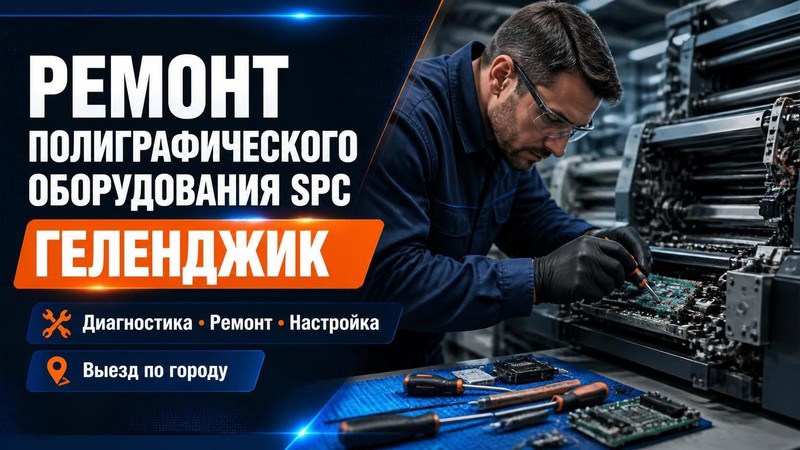 Ремонт полиграфического оборудования SPC — Павел, фото