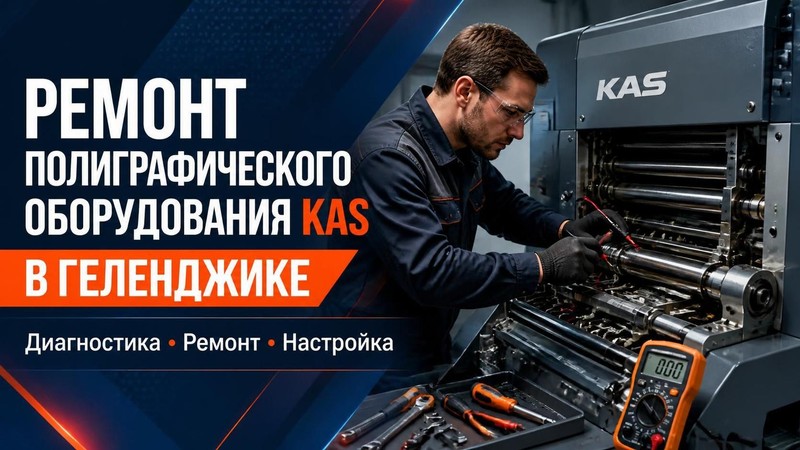 Ремонт полиграфического оборудования KAS — Михаил, фото