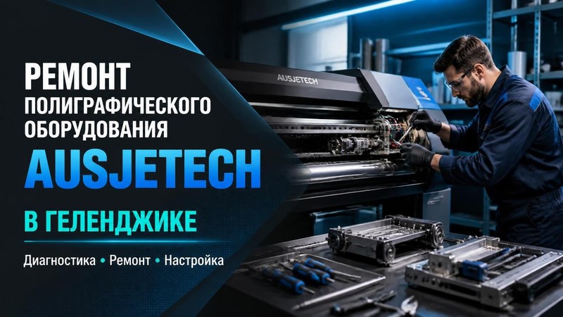 Ремонт полиграфического оборудования Ausjetech — Дмитрий, фото