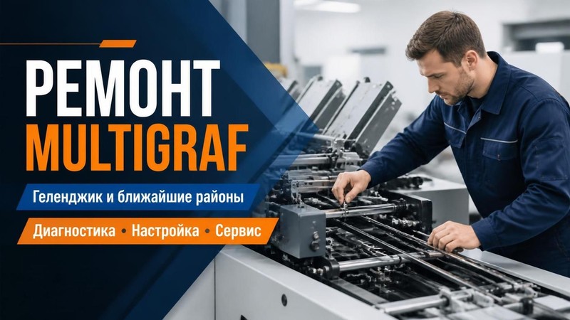 Ремонт полиграфического оборудования Multigraf — Дмитрий, фото