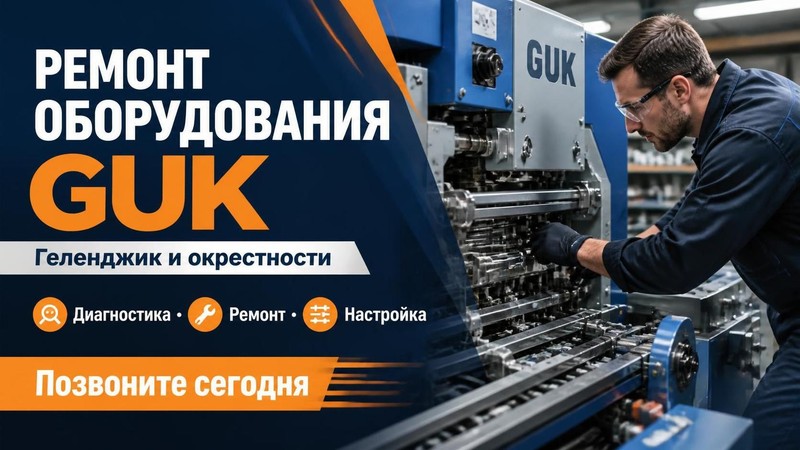 Ремонт полиграфического оборудования GUK — Алексей, фото