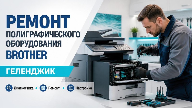 Ремонт полиграфического оборудования Brother — Николай, фото