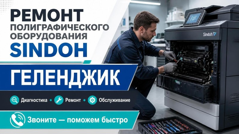 Ремонт полиграфического оборудования Sindoh — Николай, фото