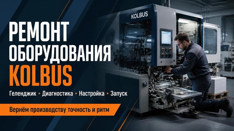 Ремонт полиграфического оборудования Kolbus — Евгений, фото