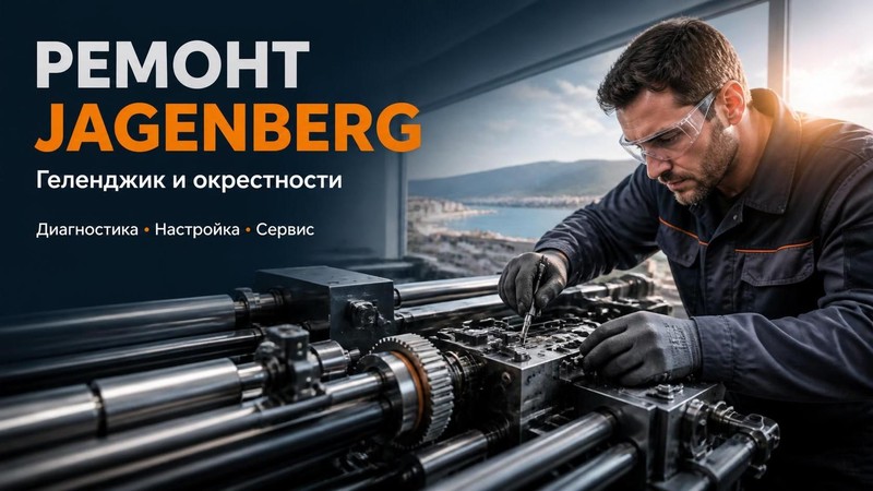 Ремонт полиграфического оборудования Jagenberg — Алексей, фото
