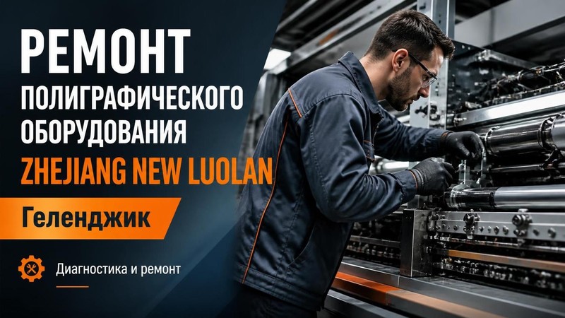 Ремонт полиграфического оборудования Zhejiang New Luolan — Евгений, фото