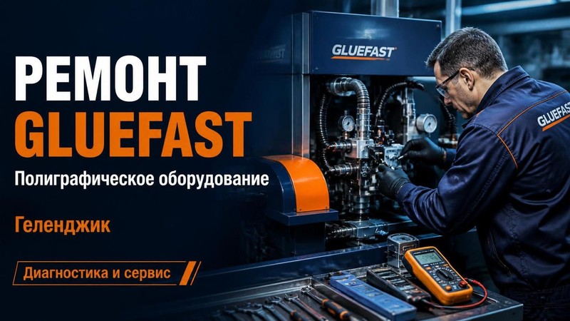Ремонт полиграфического оборудования Gluefast — Николай, фото