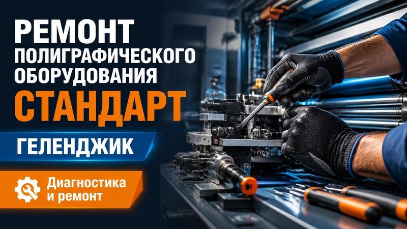 Ремонт полиграфического оборудования СТАНДАРТ — Дмитрий, фото