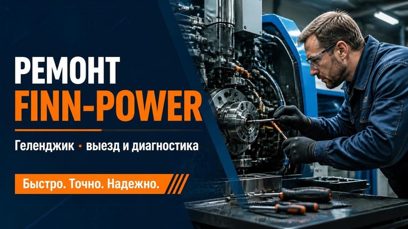 Ремонт полиграфического оборудования Finn-Power — Игорь, фото