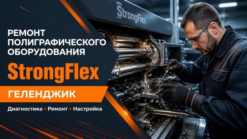 Ремонт полиграфического оборудования StrongFlex — Евгений, фото