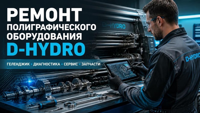 Ремонт полиграфического оборудования D-Hydro — Олег, фото