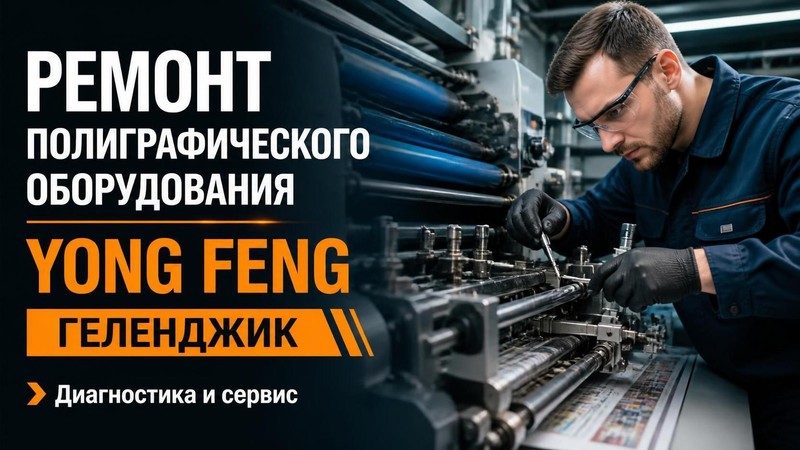 Ремонт полиграфического оборудования YONG FENG — Алексей, фото