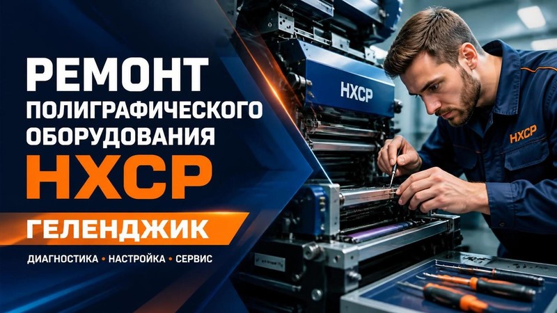 Ремонт полиграфического оборудования HXCP — Алексей, фото