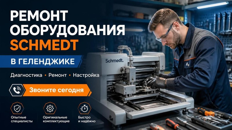 Ремонт полиграфического оборудования Schmedt — Михаил, фото