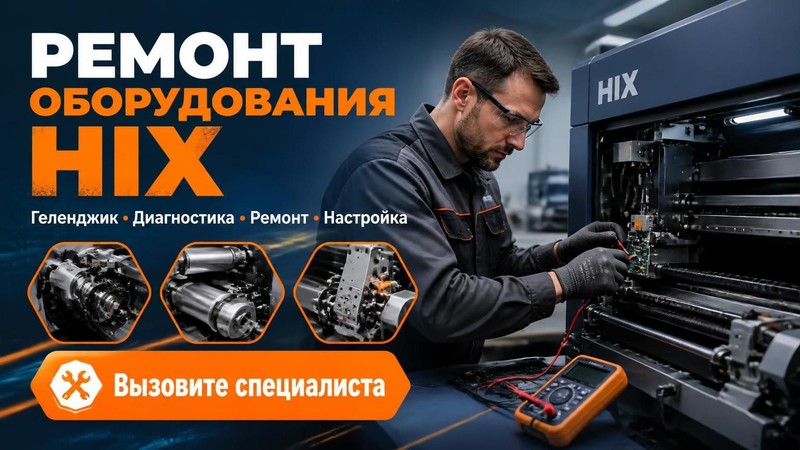 Ремонт полиграфического оборудования Hix — Николай, фото