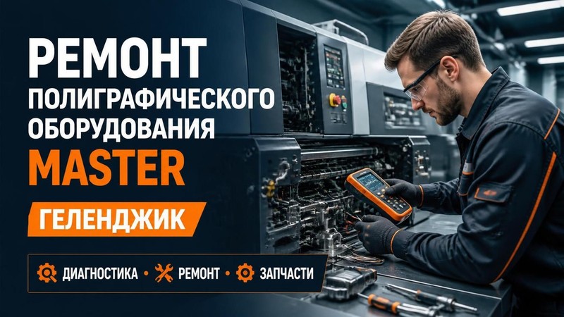 Ремонт полиграфического оборудования Master