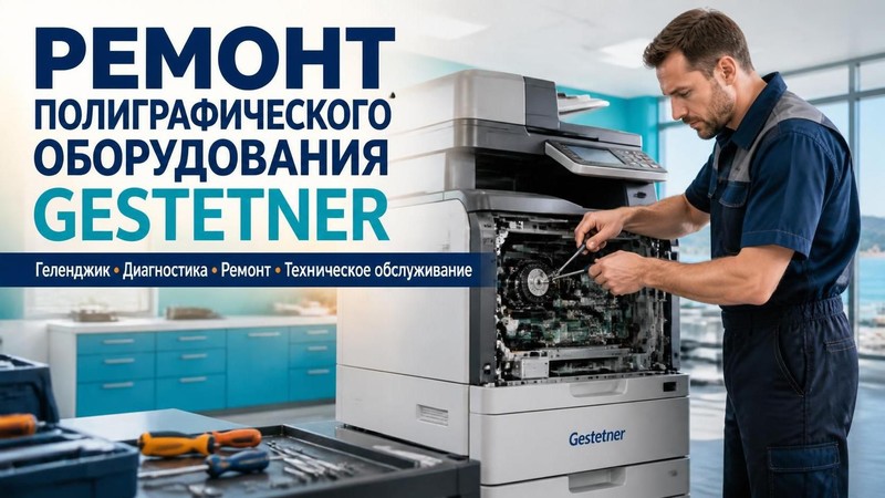 Ремонт полиграфического оборудования Gestetner