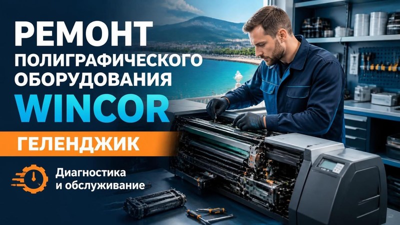 Ремонт полиграфического оборудования Wincor