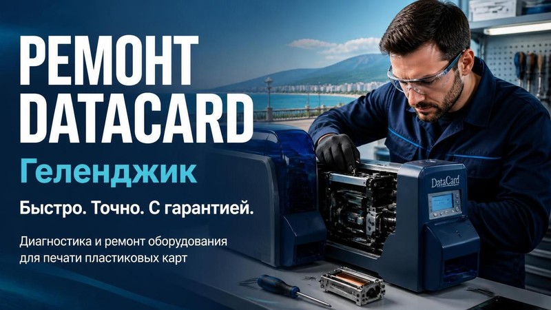 Ремонт полиграфического оборудования DataCard