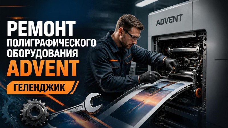 Ремонт полиграфического оборудования Advent