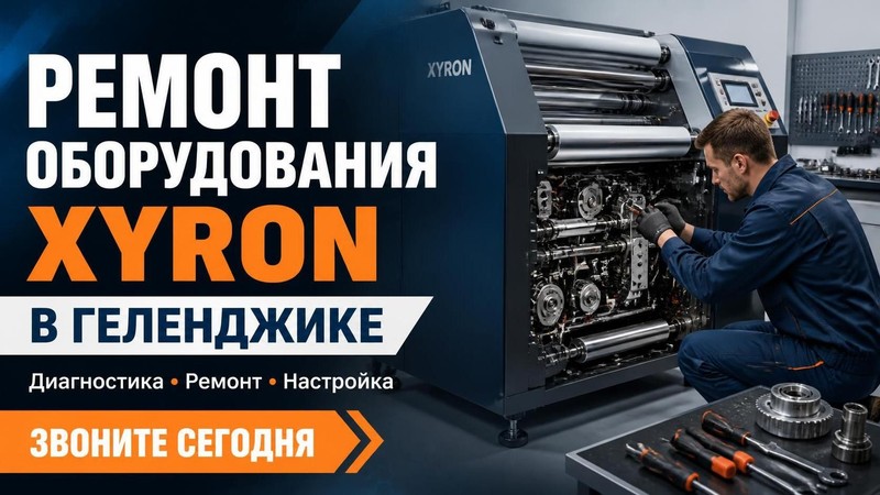 Ремонт полиграфического оборудования Xyron