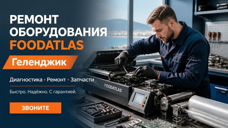 Ремонт полиграфического оборудования Foodatlas