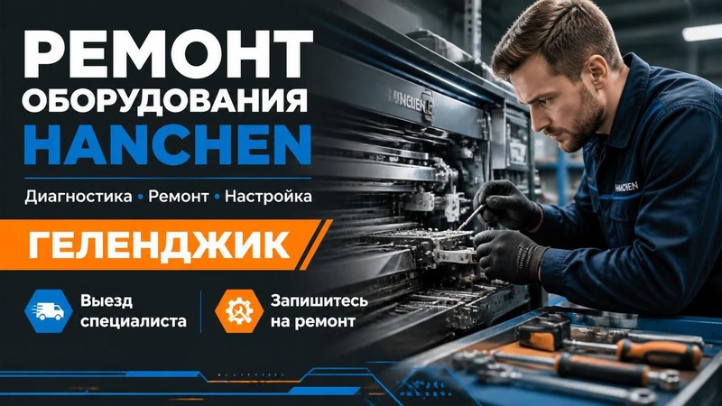Ремонт полиграфического оборудования Hanchen — Владимир, фото