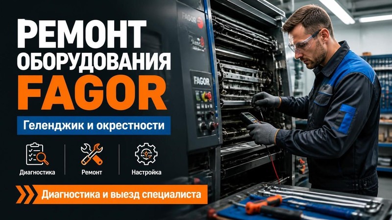 Ремонт полиграфического оборудования Fagor