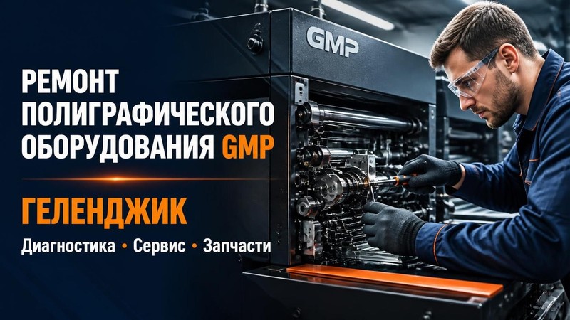Ремонт полиграфического оборудования GMP