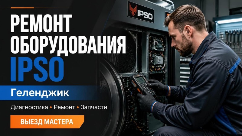 Ремонт полиграфического оборудования IPSO