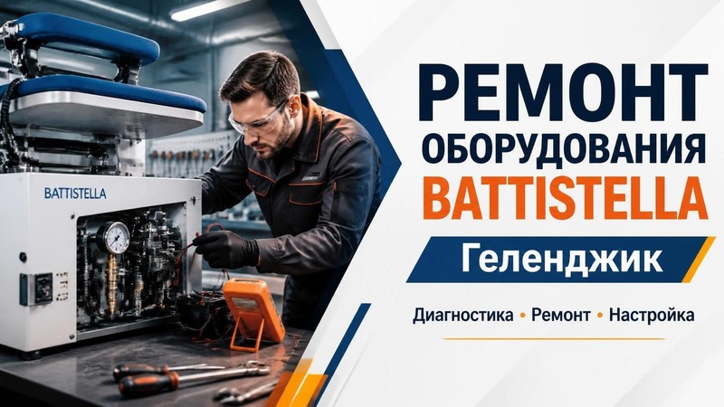 Ремонт полиграфического оборудования Battistella