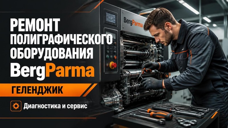 Ремонт полиграфического оборудования BergParma
