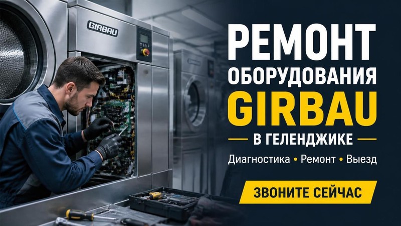 Ремонт полиграфического оборудования Girbau