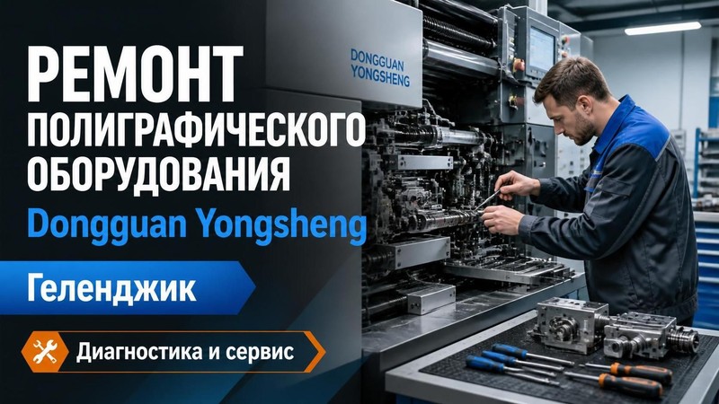 Ремонт полиграфического оборудования Dongguan Yongsheng