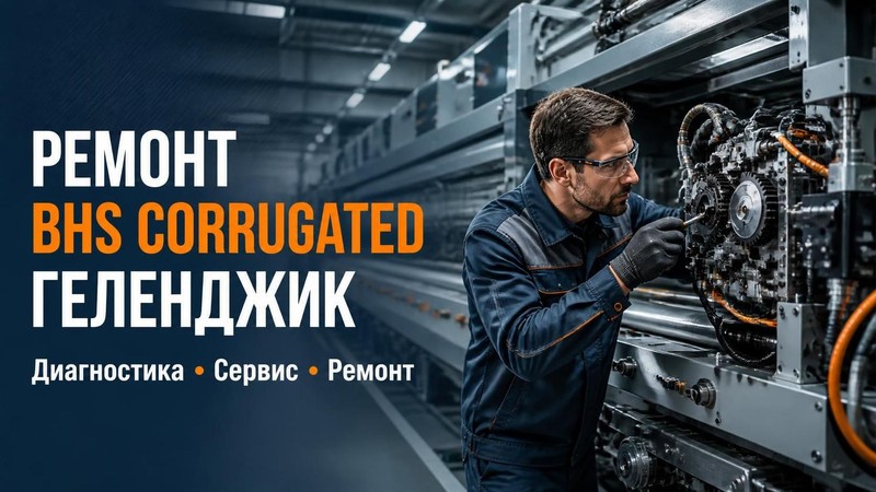 Ремонт полиграфического оборудования BHS Corrugated