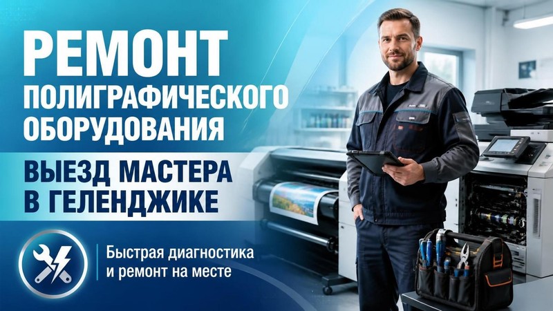 Ремонт полиграфического оборудования выезд мастера