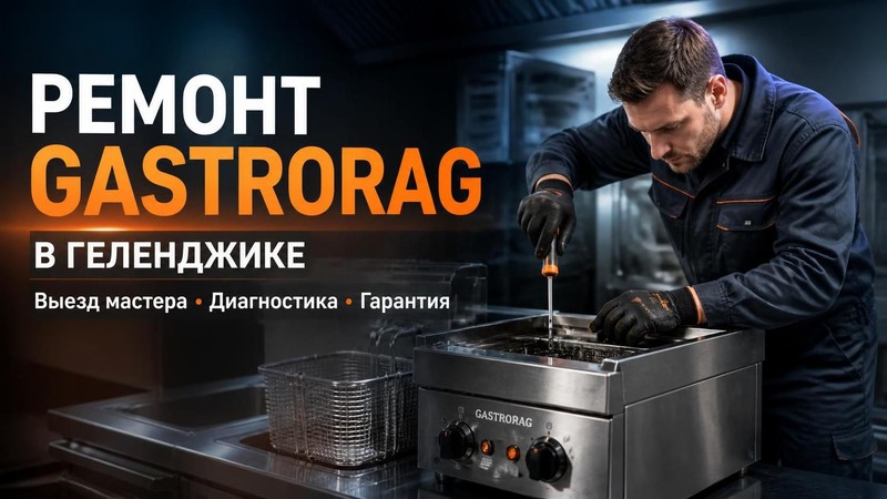 Ремонт промышленного оборудования Gastrorag